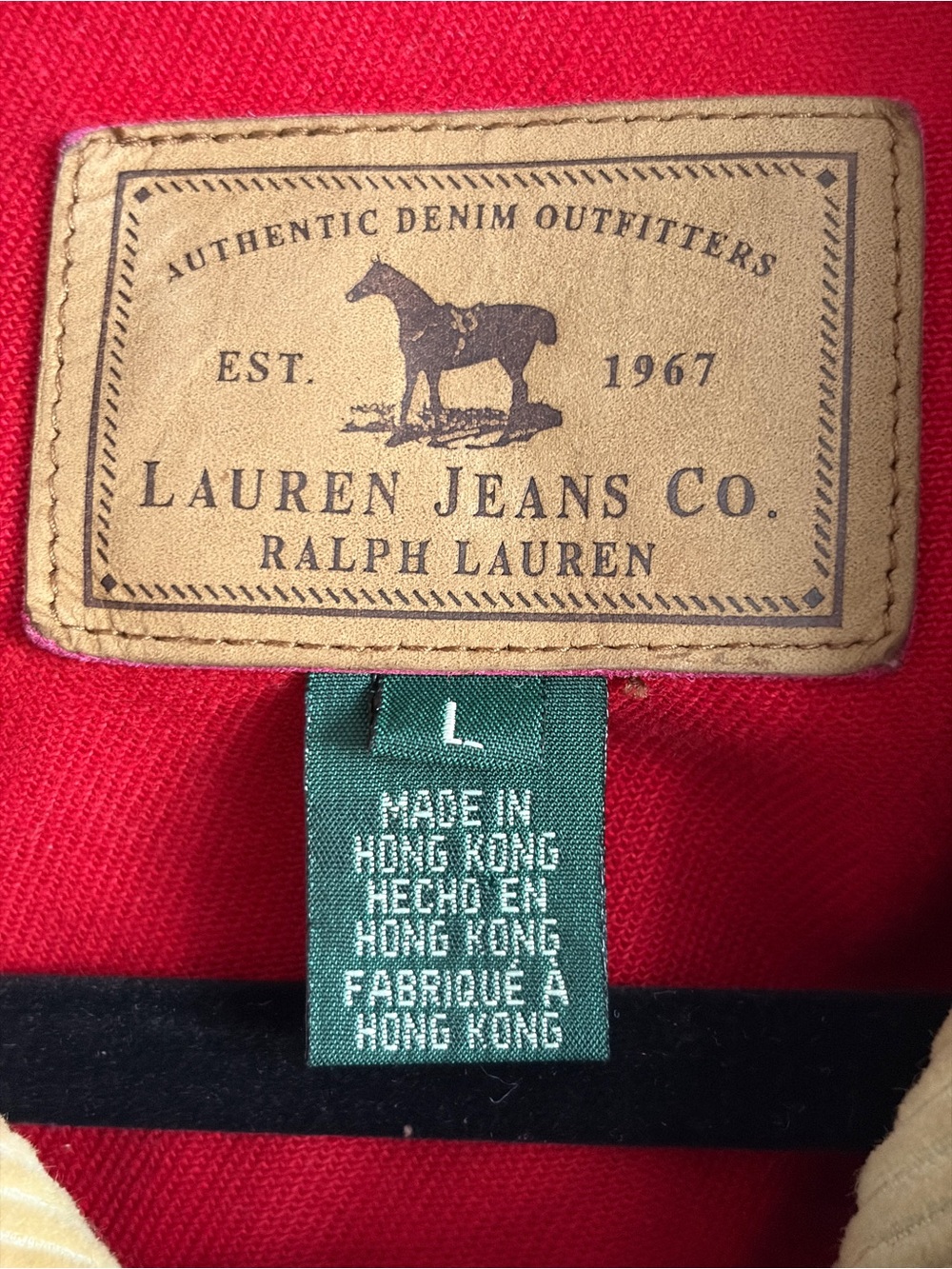 Vintage Ralph Lauren Chore Jacket Barn Jacket Large - Picture 4 of 7